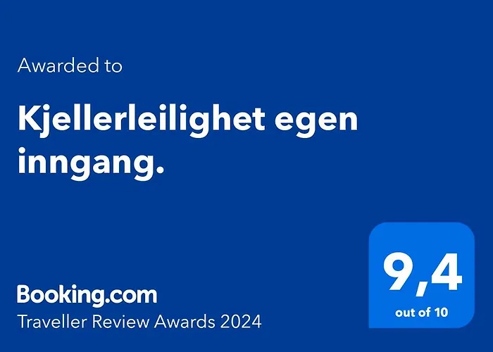 Apartamento Kjellerleilighet Egen Inngang. *